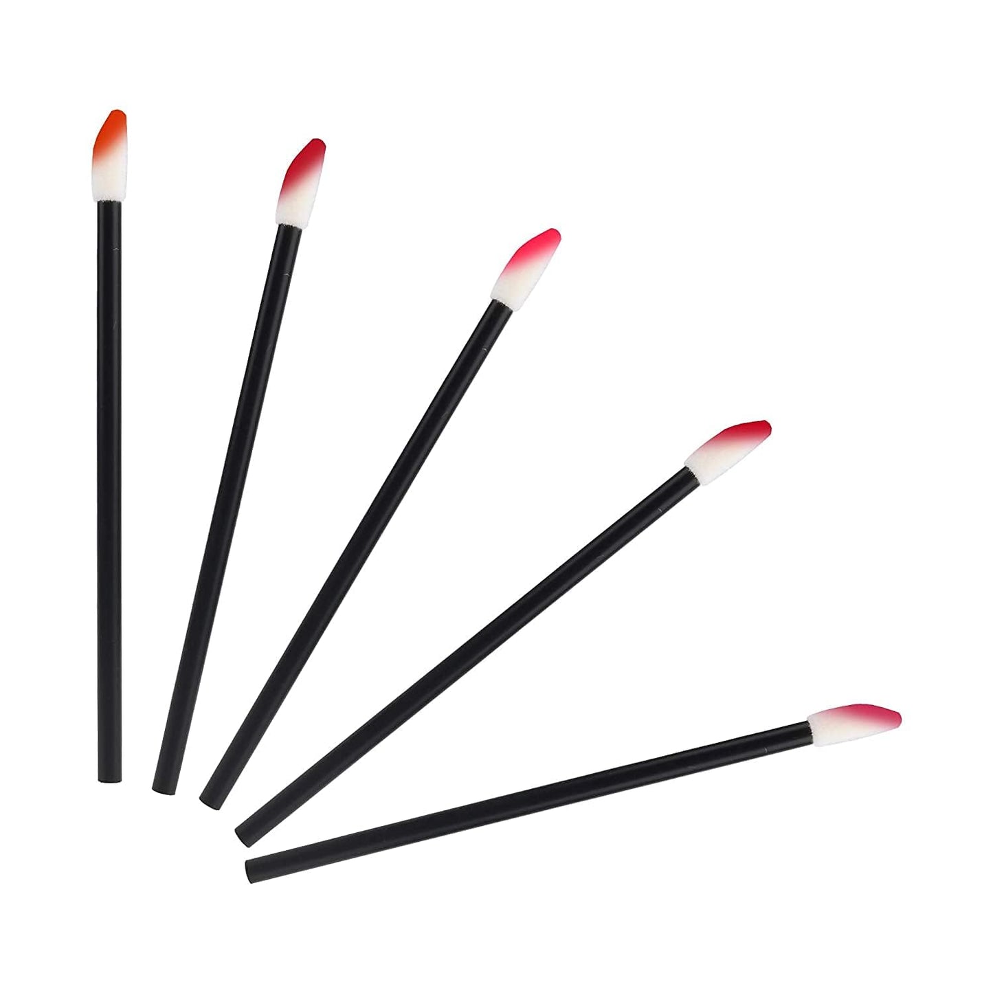 640PCS Disposable Lip Brushes – Lipstick & Lip Gloss Applicators (Black)