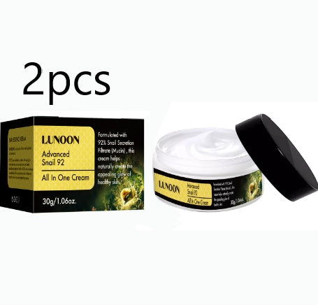 LUNOON  Snail Cream Fading Wrinkle French Lines Replenishment Firming Skin Anti-Aging