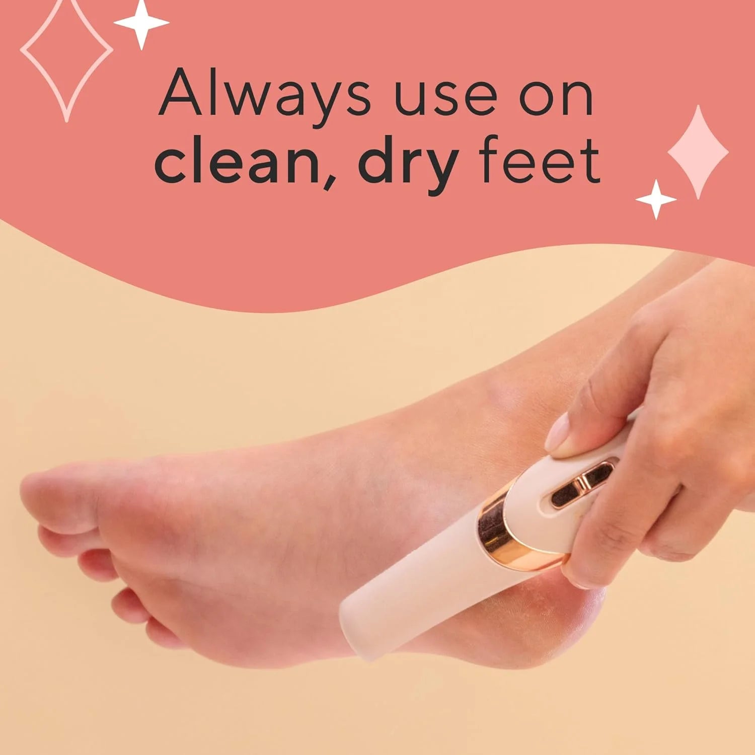 Pedicure Electronic Foot File – Callus & Hard Skin Remover, Foot Care Tool