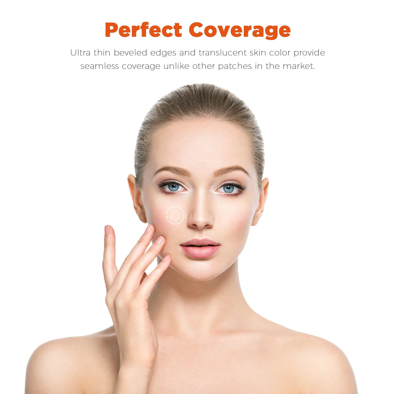 Acne Pimple Patches (60 Count) – Hydrocolloid Spot Dots for Fast Healing & Blemish Cover