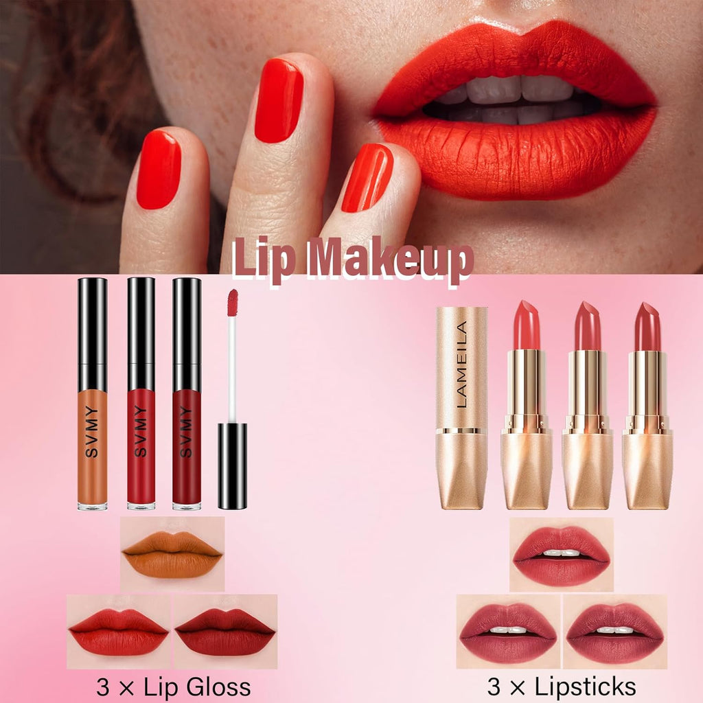 Makeup Kit for Women & Teen Girls – Beginner-Friendly Gift Set