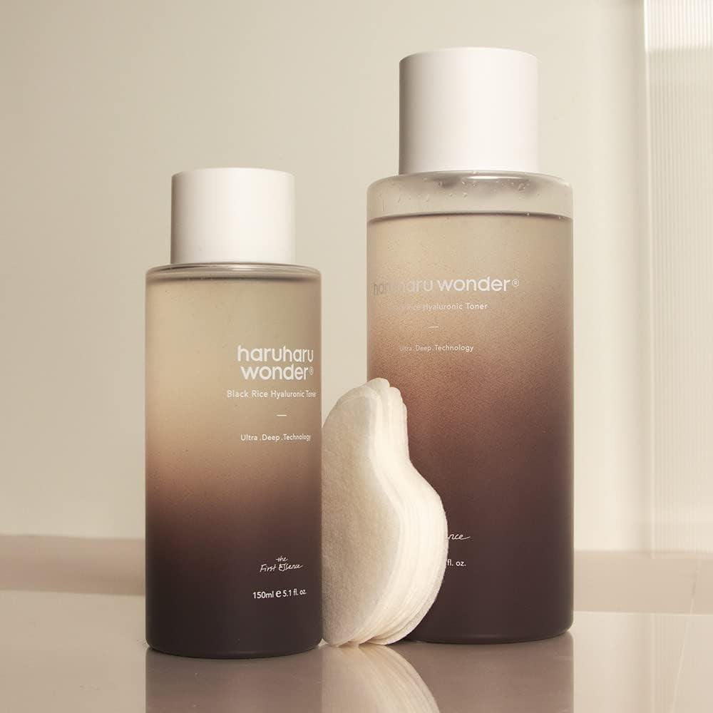 Wonder Black Rice Hyaluronic Toner – Deep Hydration for Glass Skin, 10.1 Fl Oz