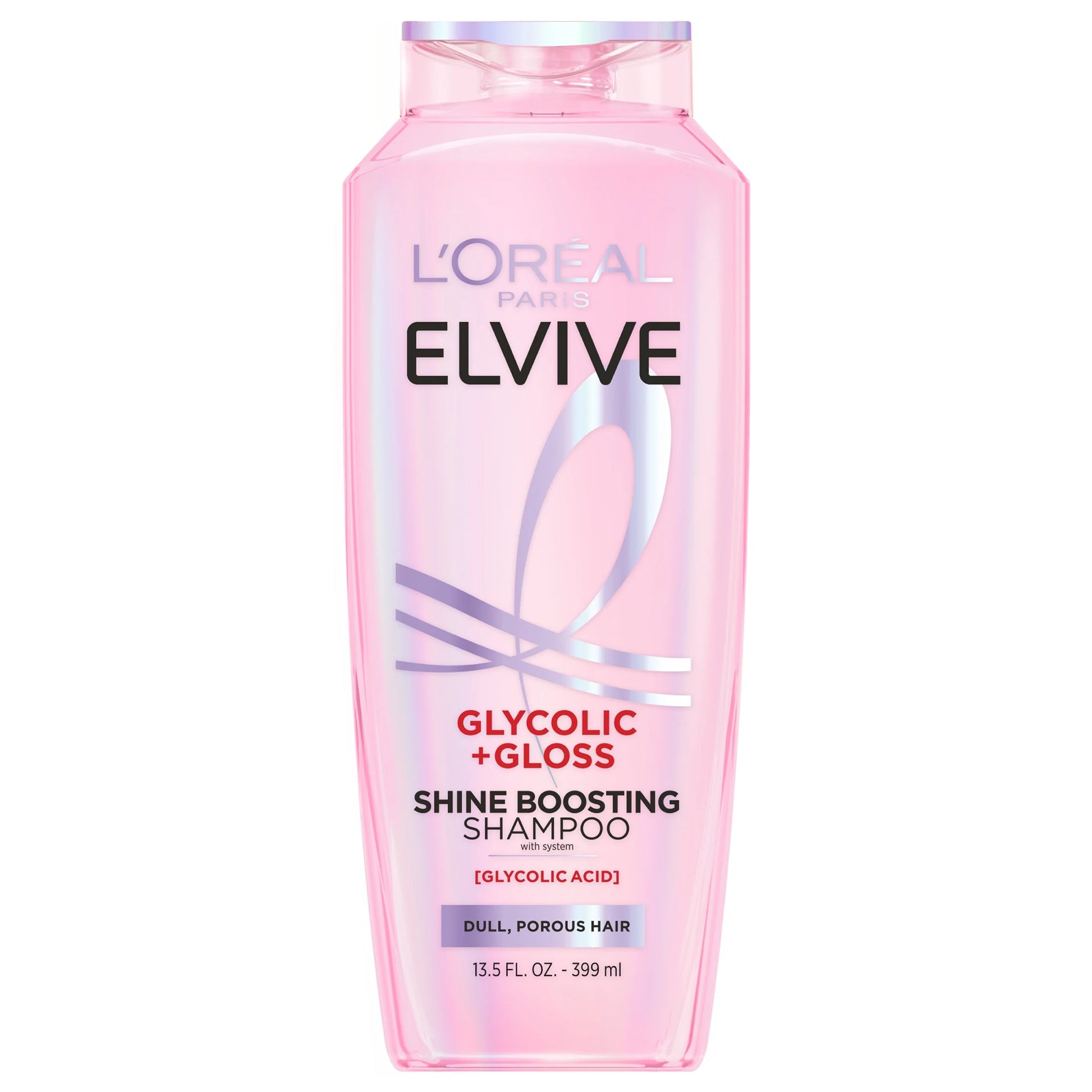 Elvive Glycolic Gloss Shine Enhancing Shampoo, 13.5 Fl Oz