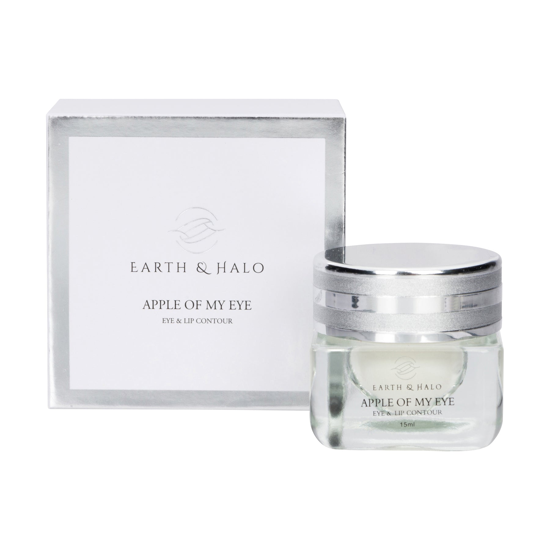 Earth & Halo Apple Of My Eye & Lip Contour – Award-Winning Eye & Lip Care, Best Eye Product 2023, Vegan & Organic