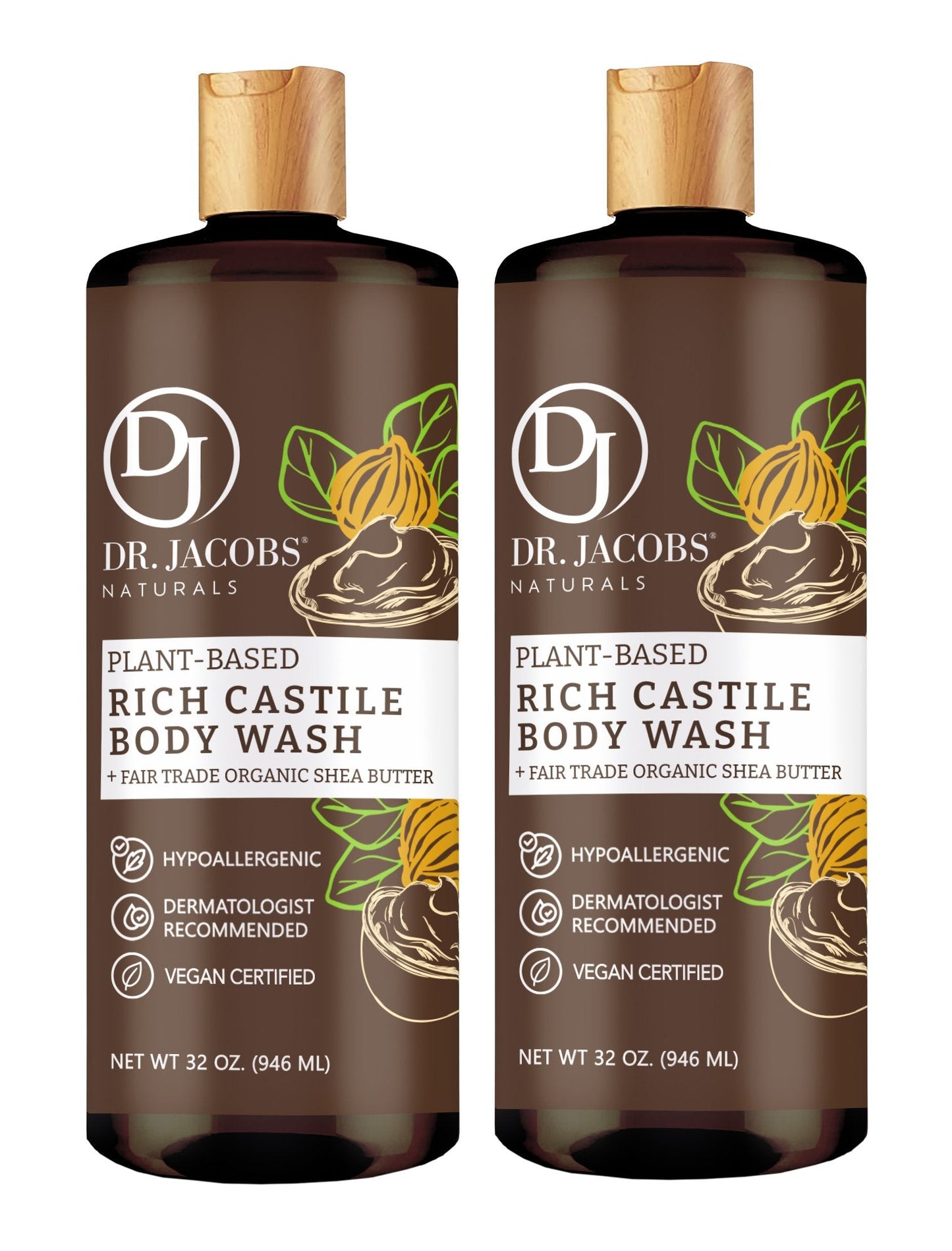 DJ Shea Butter Castile Body Wash (All American)