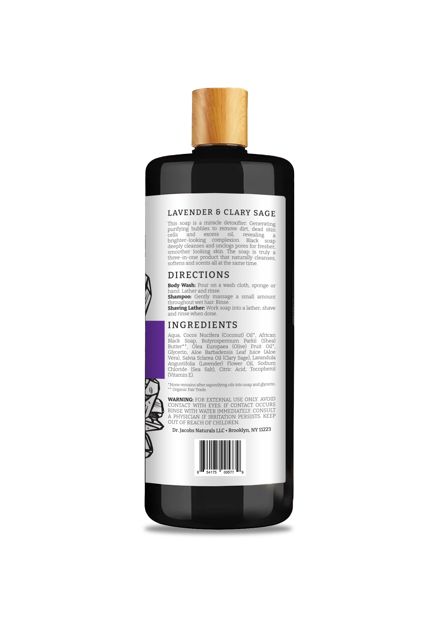 DJ Black Soap Lavender & Sage (All American)