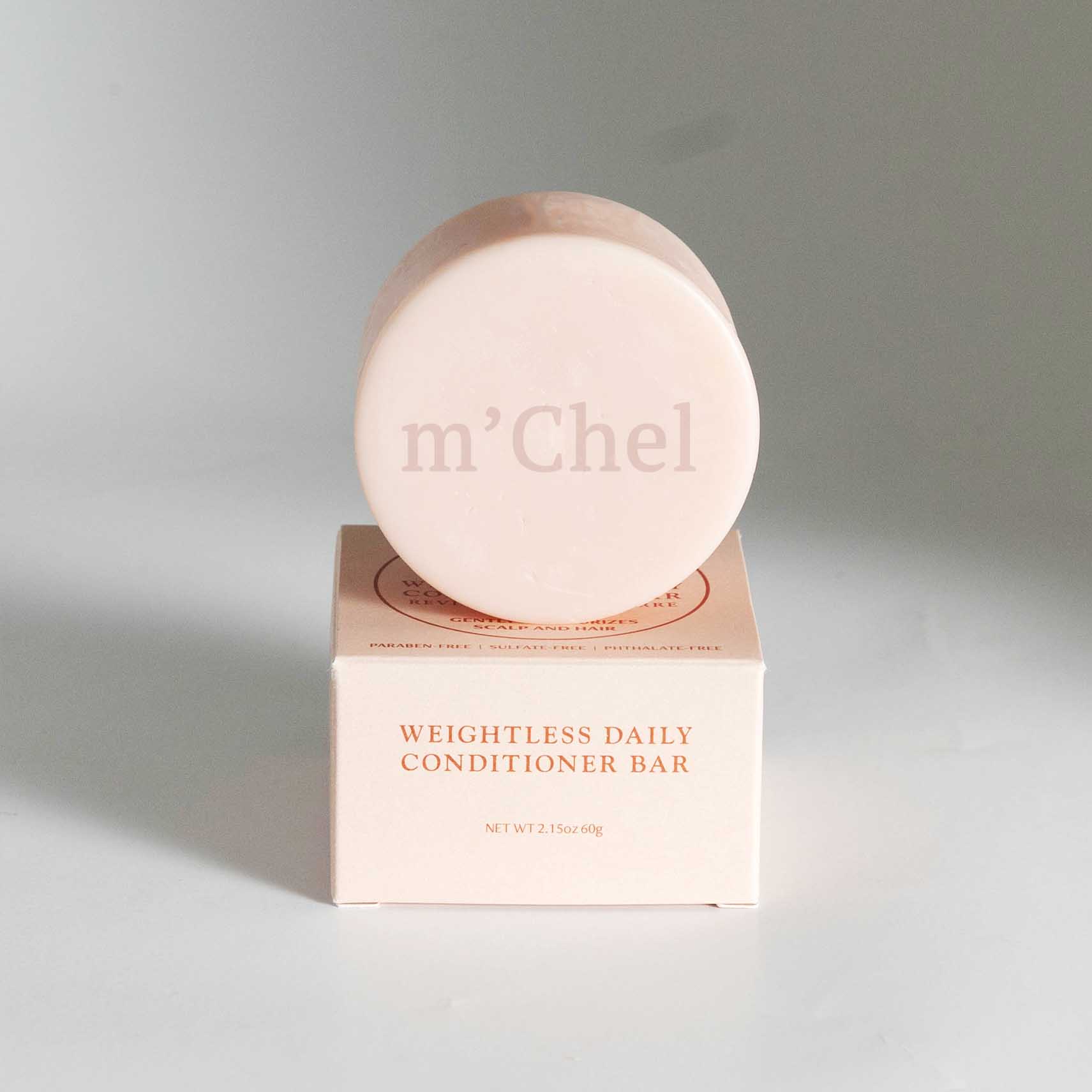 m'Chel Haircare Weightless Daily Conditioner Bar