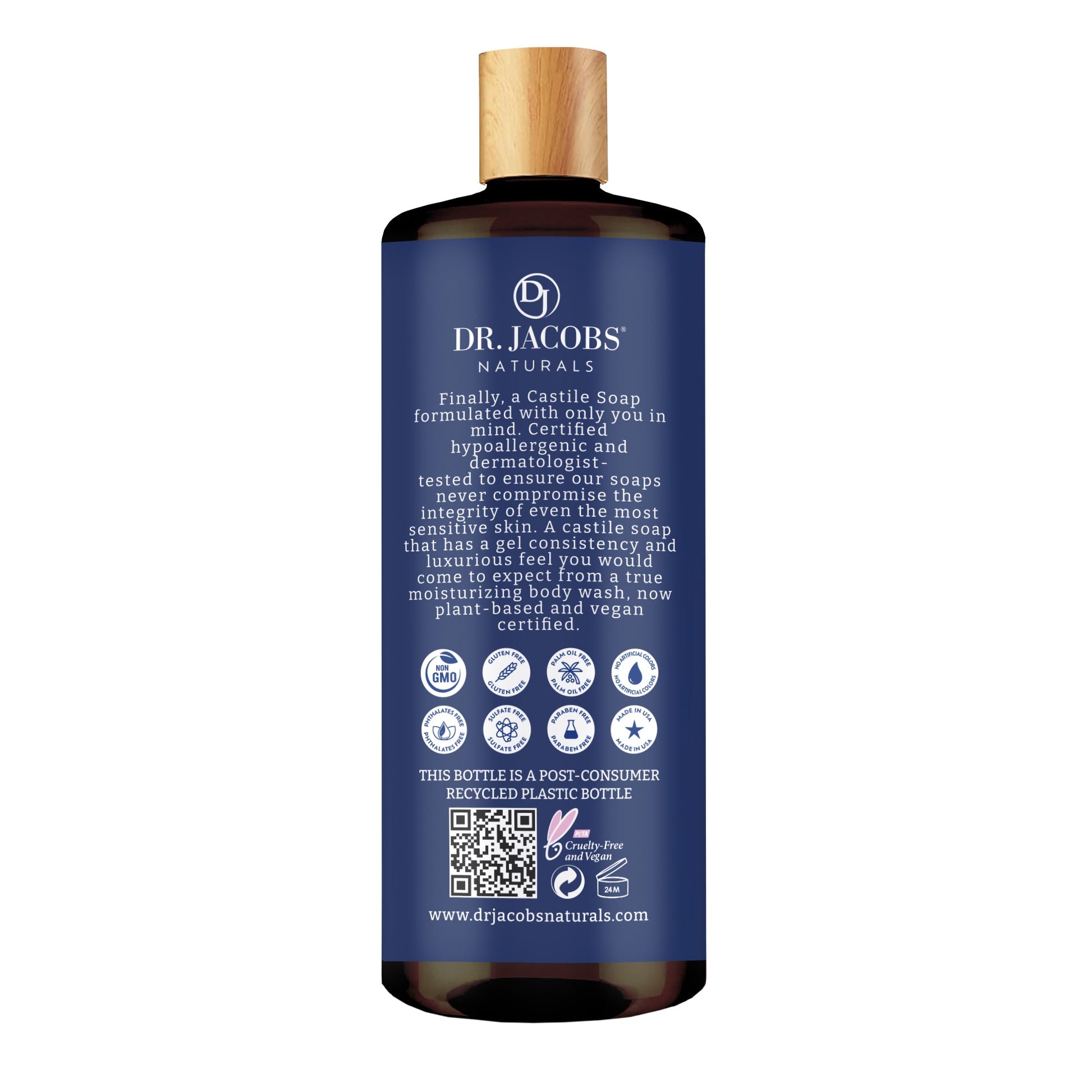 DJ Peppermint Castile Body Wash (All American)
