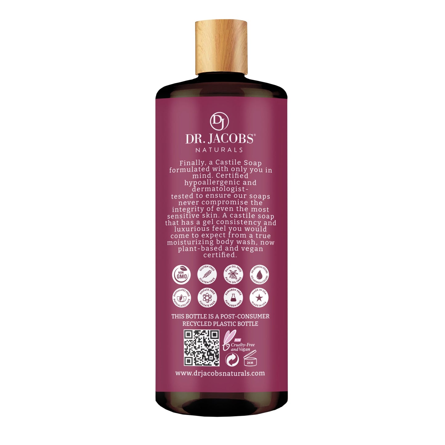 DJ Rose Castile Body Wash (All American)