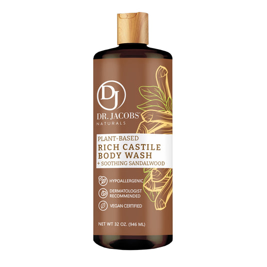 DJ Sandalwood Castile Body Wash (All American)