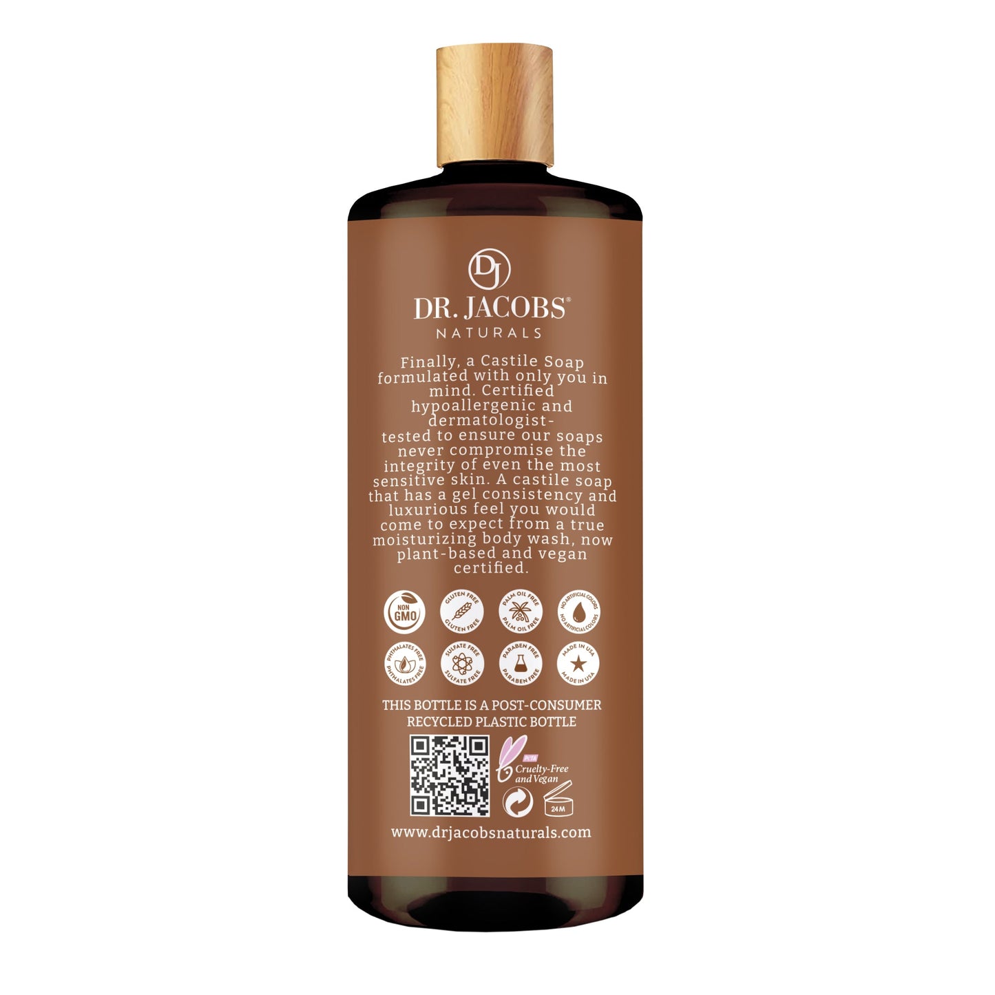DJ Sandalwood Castile Body Wash (All American)