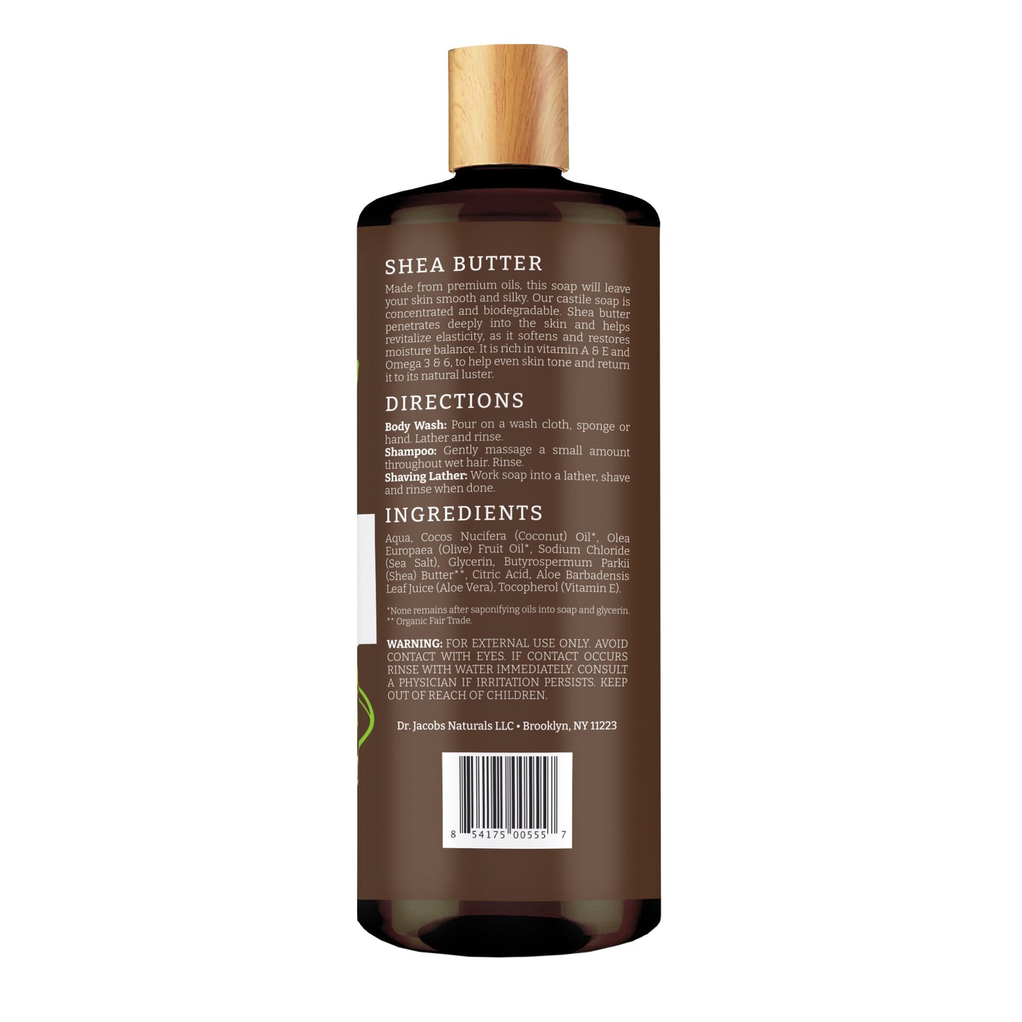 DJ Shea Butter Castile Body Wash (All American)