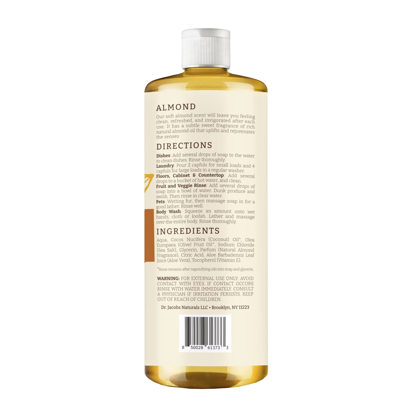 DJ Almond All-in-1 Castile Soap