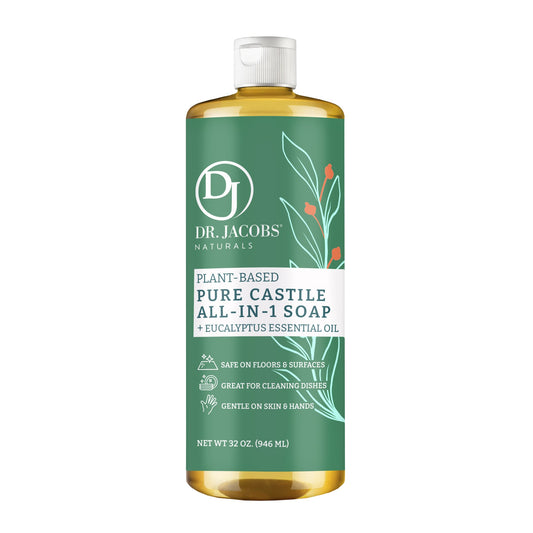 DJ Eucalyptus All in 1 Castile Soap - Thin Formula