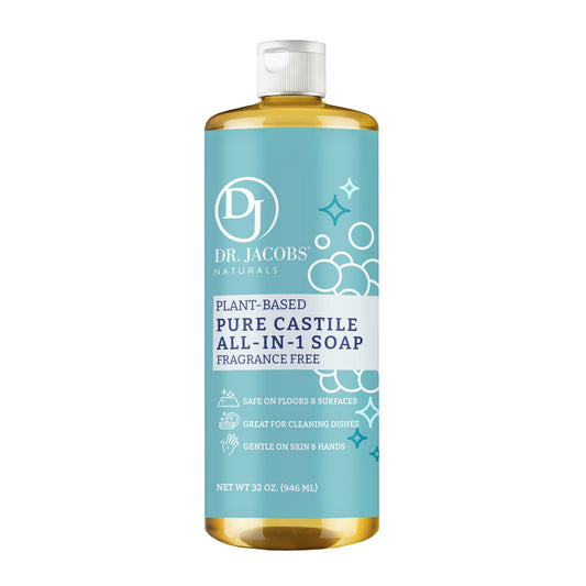 DJ Unscented All in 1 Castile Soap - Thin Formula