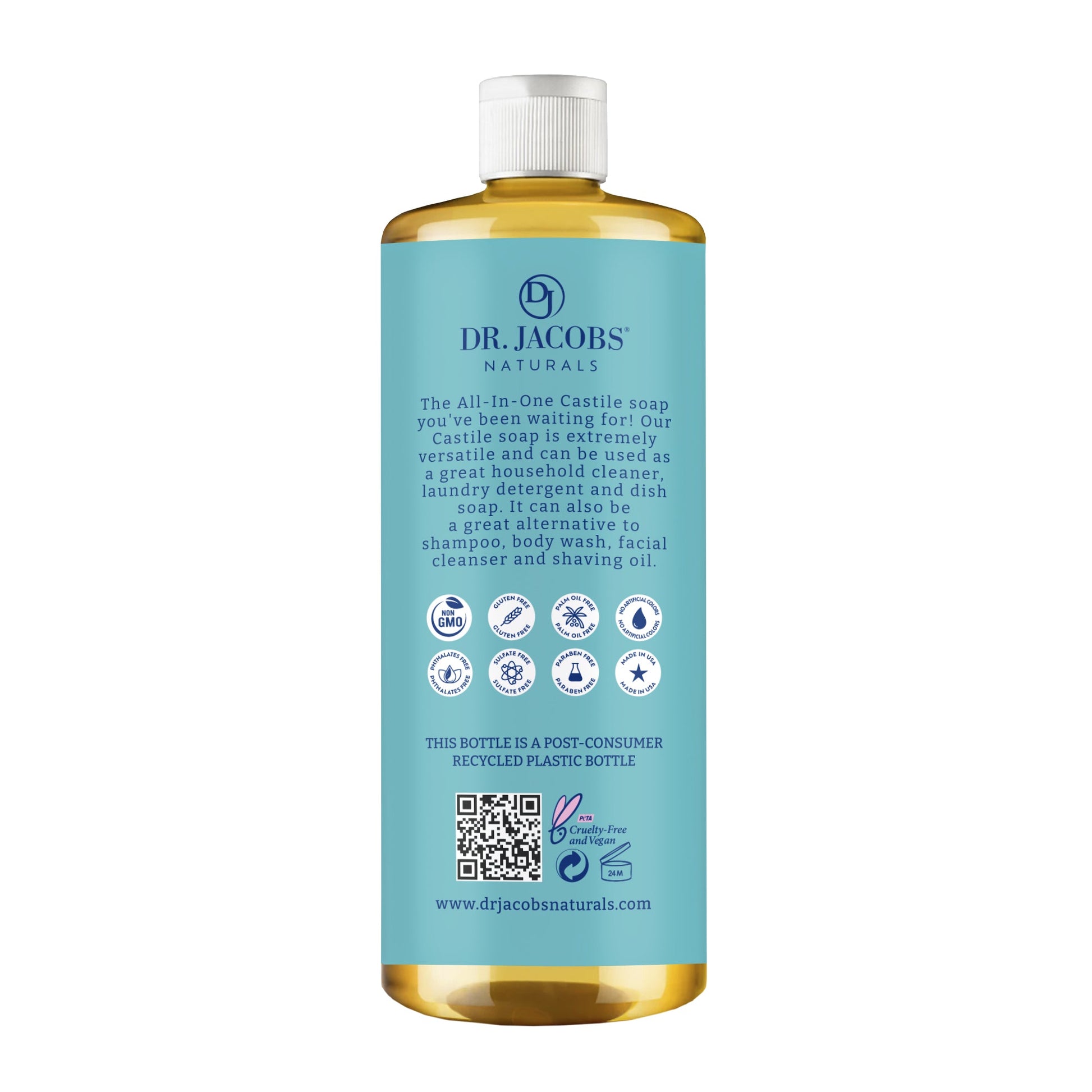 DJ Unscented All in 1 Castile Soap - Thin Formula