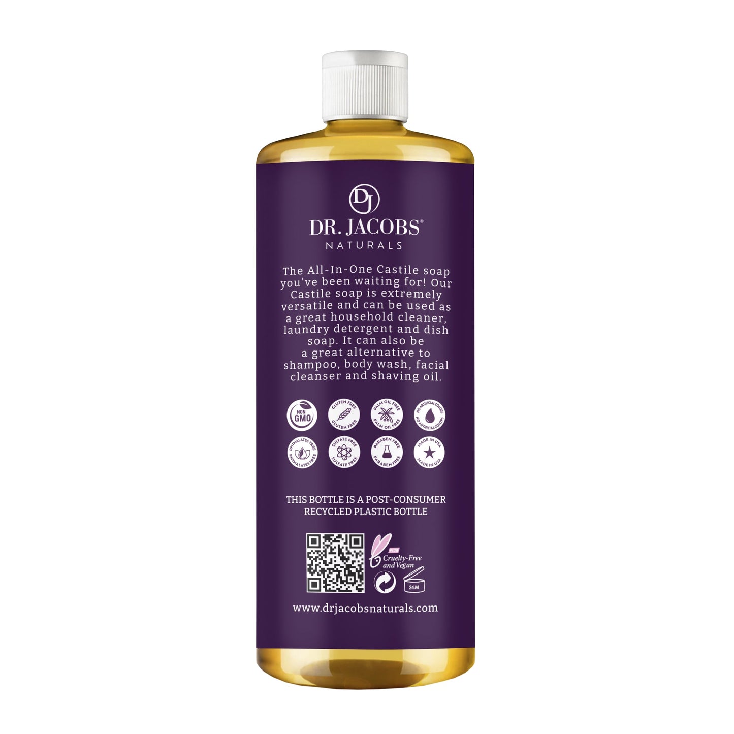 DJ Lavender All in 1 Castile Soap - Thin Formula