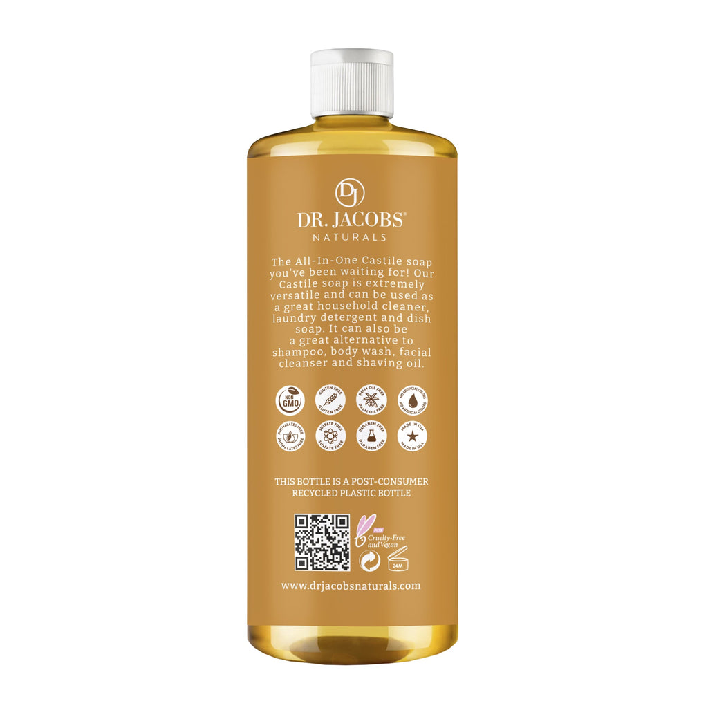 DJ Orange & Ginger All in 1 Castile Soap - Thin Formula