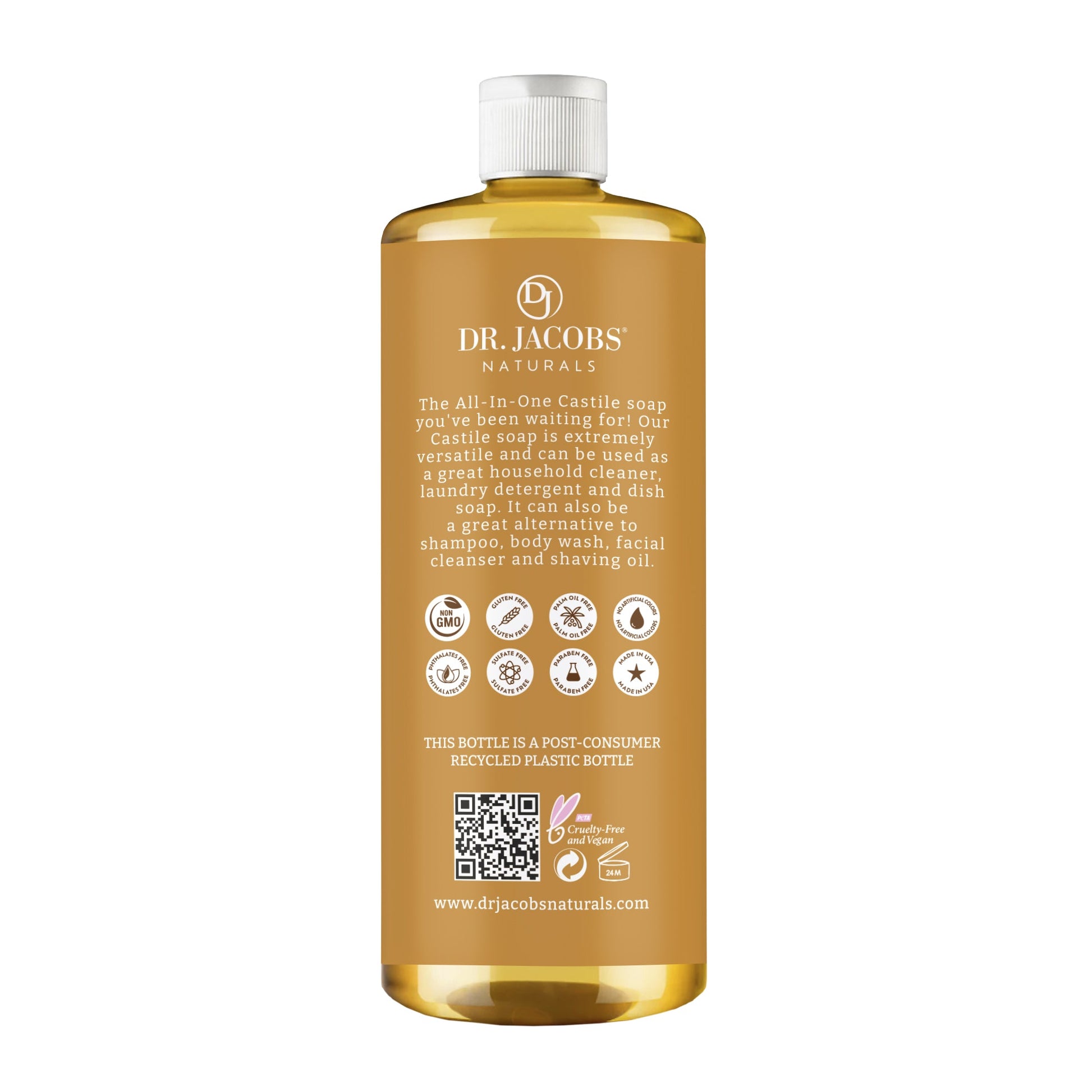 DJ Orange & Ginger All in 1 Castile Soap - Thin Formula