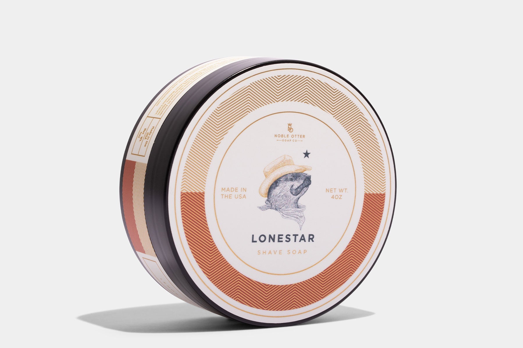 Noble Otter Lonestar Shave Soap