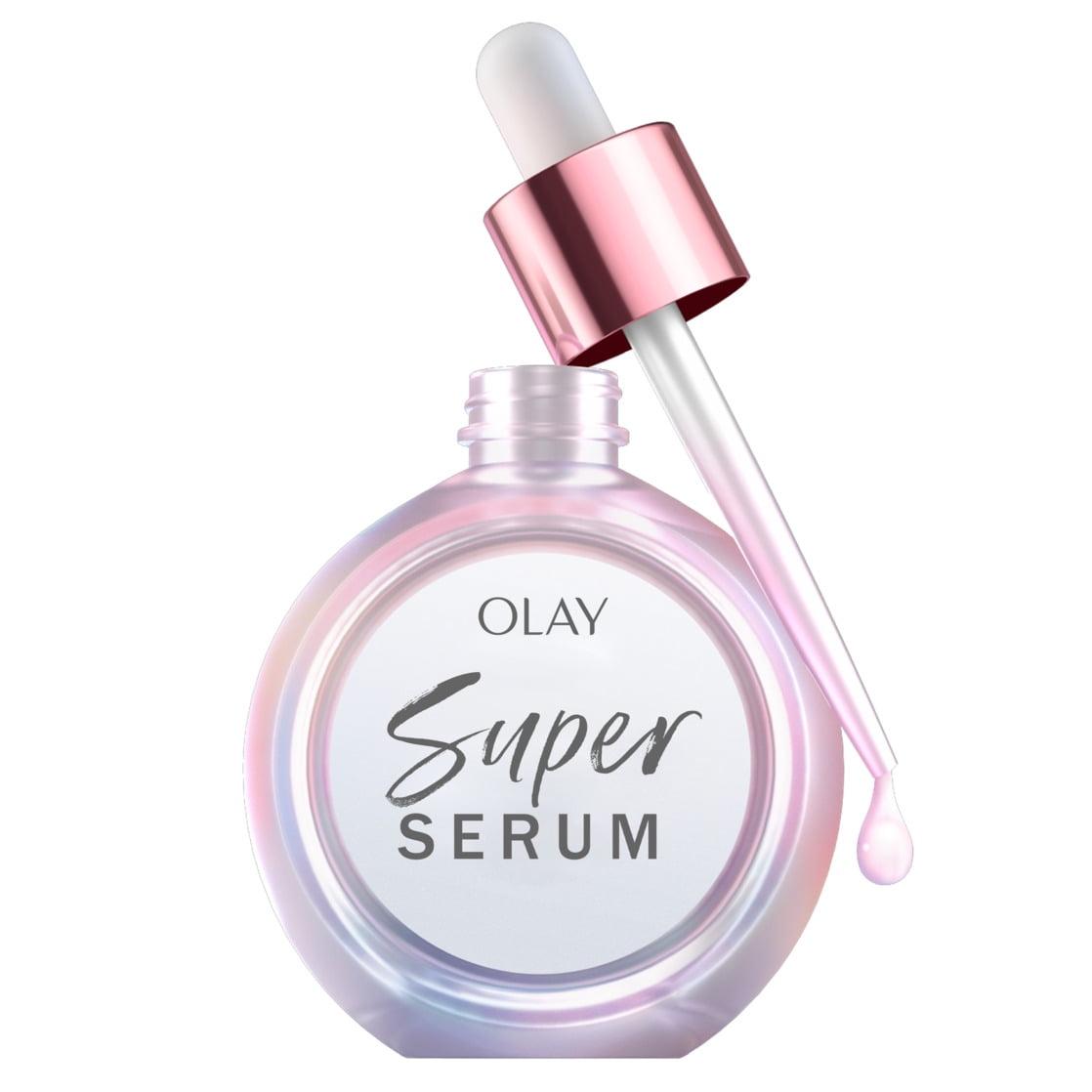 Olay Super Serum, 5-in-1 Skin Enhancing Face Serum, 1.0 oz, For Brightening Dull or Dry Skin
