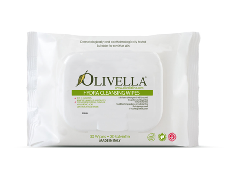 OLIVELLA Daily Hydra Cleansing Wipes 30pk