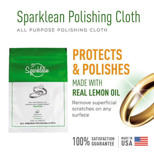 Sparklean  Lemon-Infused Polishing Cloth