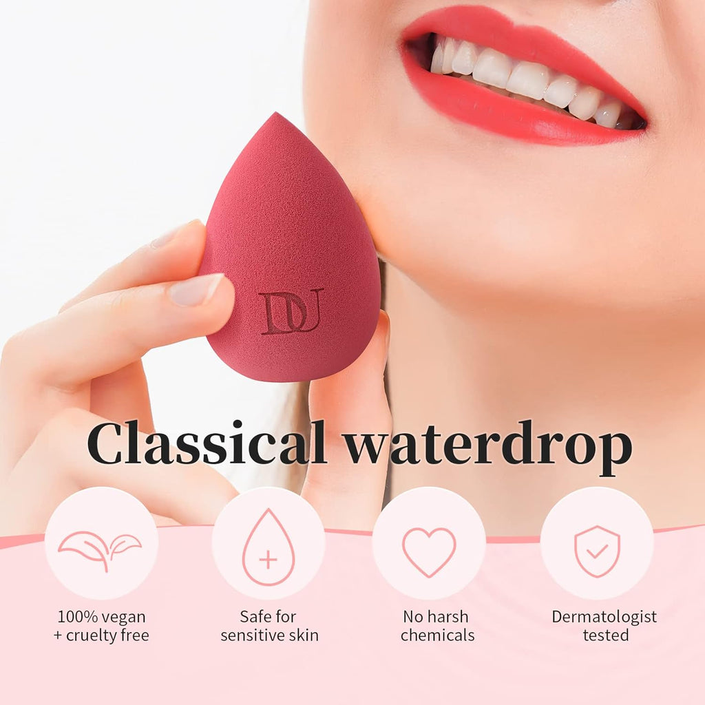 Makeup Blender Sponge – Streak-Free, Vegan & Cruelty-Free for Liquid & Creams