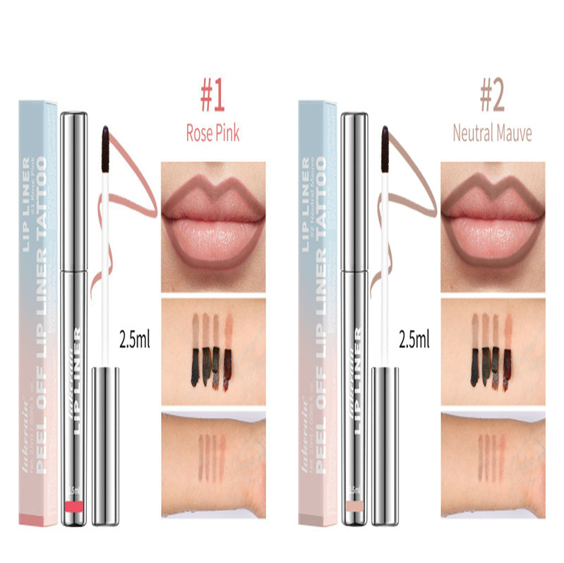 Lip liner Matte Finish No Stain On Cup Hook Line Lip Stick