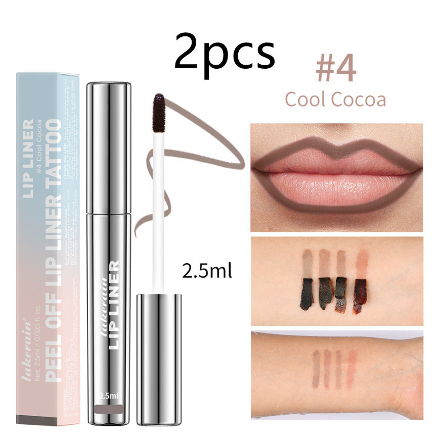 Lip liner Matte Finish No Stain On Cup Hook Line Lip Stick