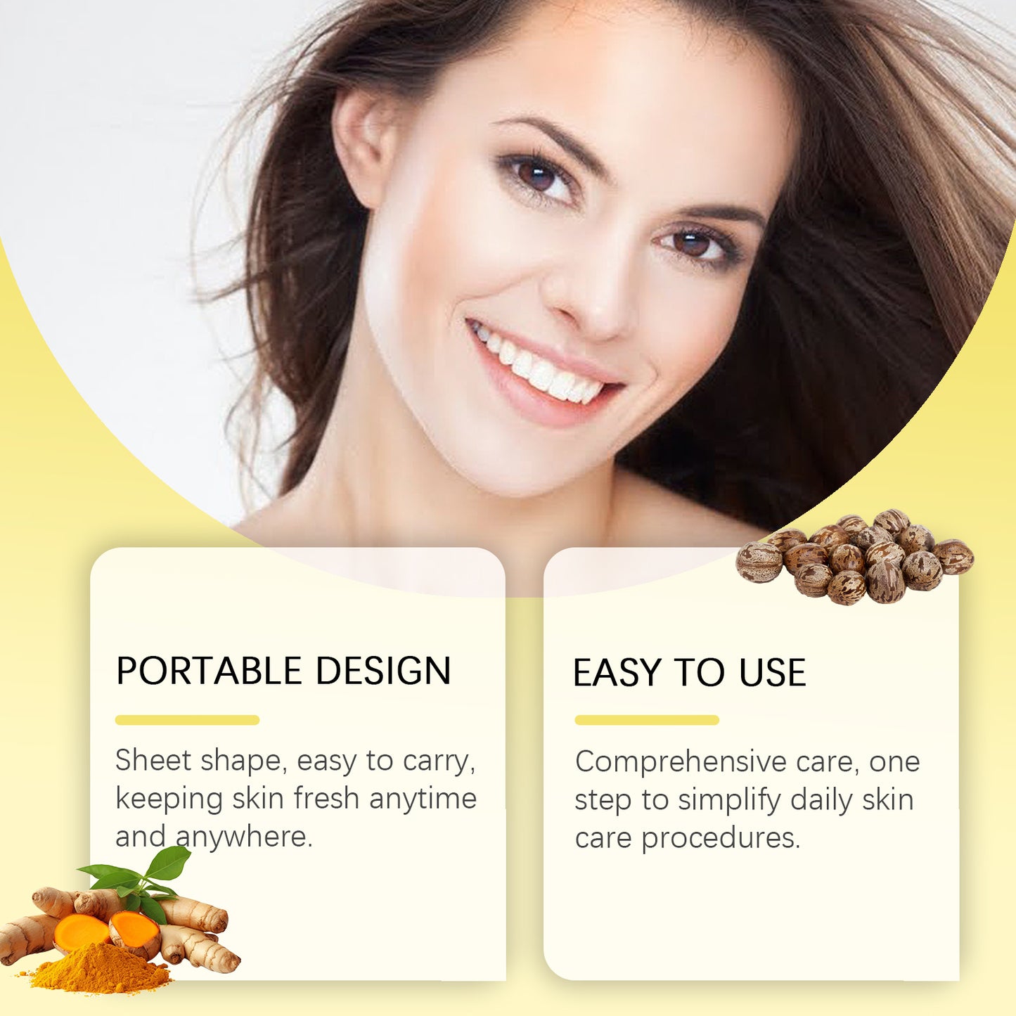 Jaysuing Kojic Acid Turmeric Cleansing Pad