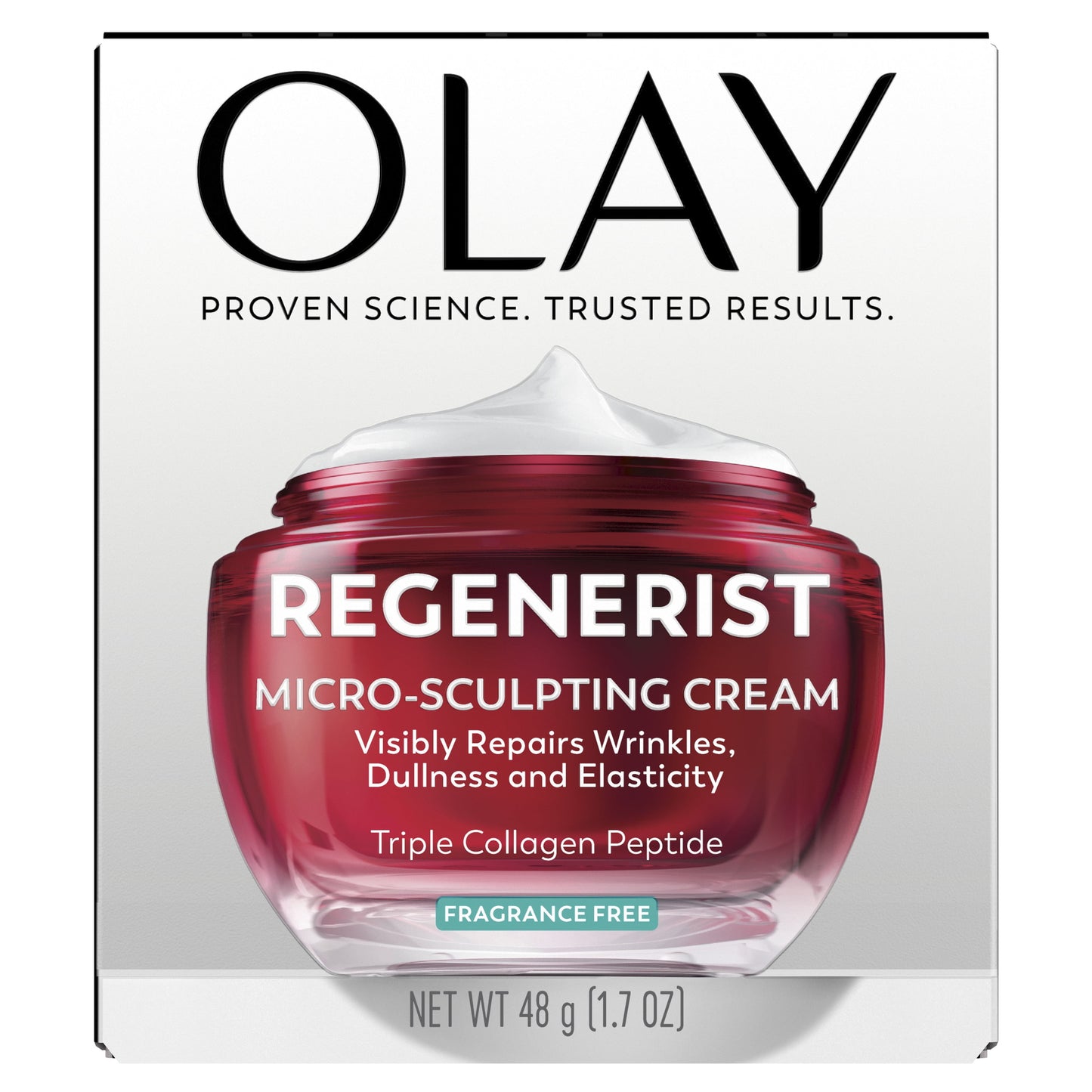 OLAY REGENERIST Anti-Aging Face Cream, Hydrating, Anti-Wrinkle, Firming Moisturizer, Fragrance Free, Skin Care with Triple Collagen Peptide & Niacinamide