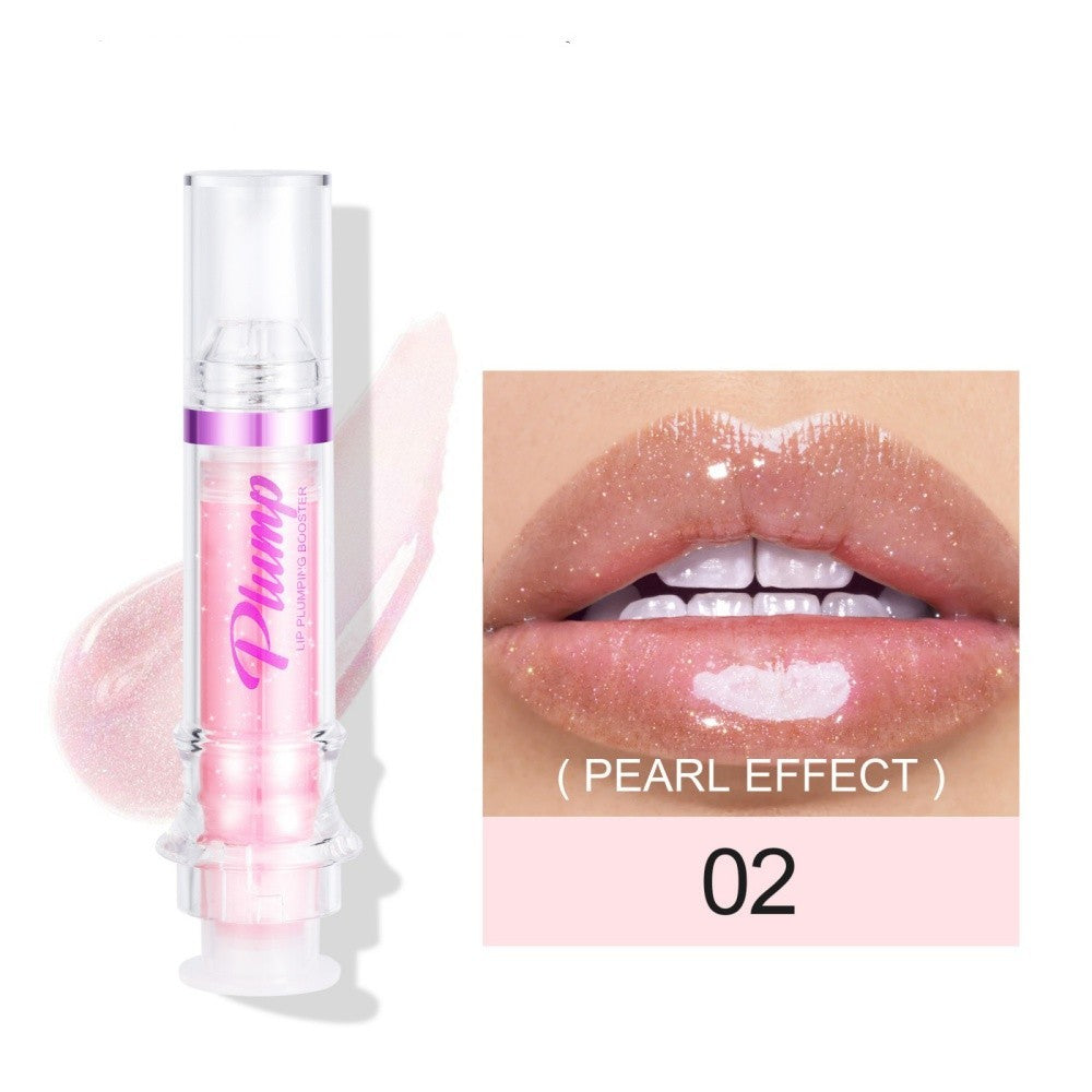 HandaiyanNew Tube Lip Rich Lip Color Slightly Spicy Lip Honey Lip Glass Mirror Face Lip Mirror Liquid Lipstick