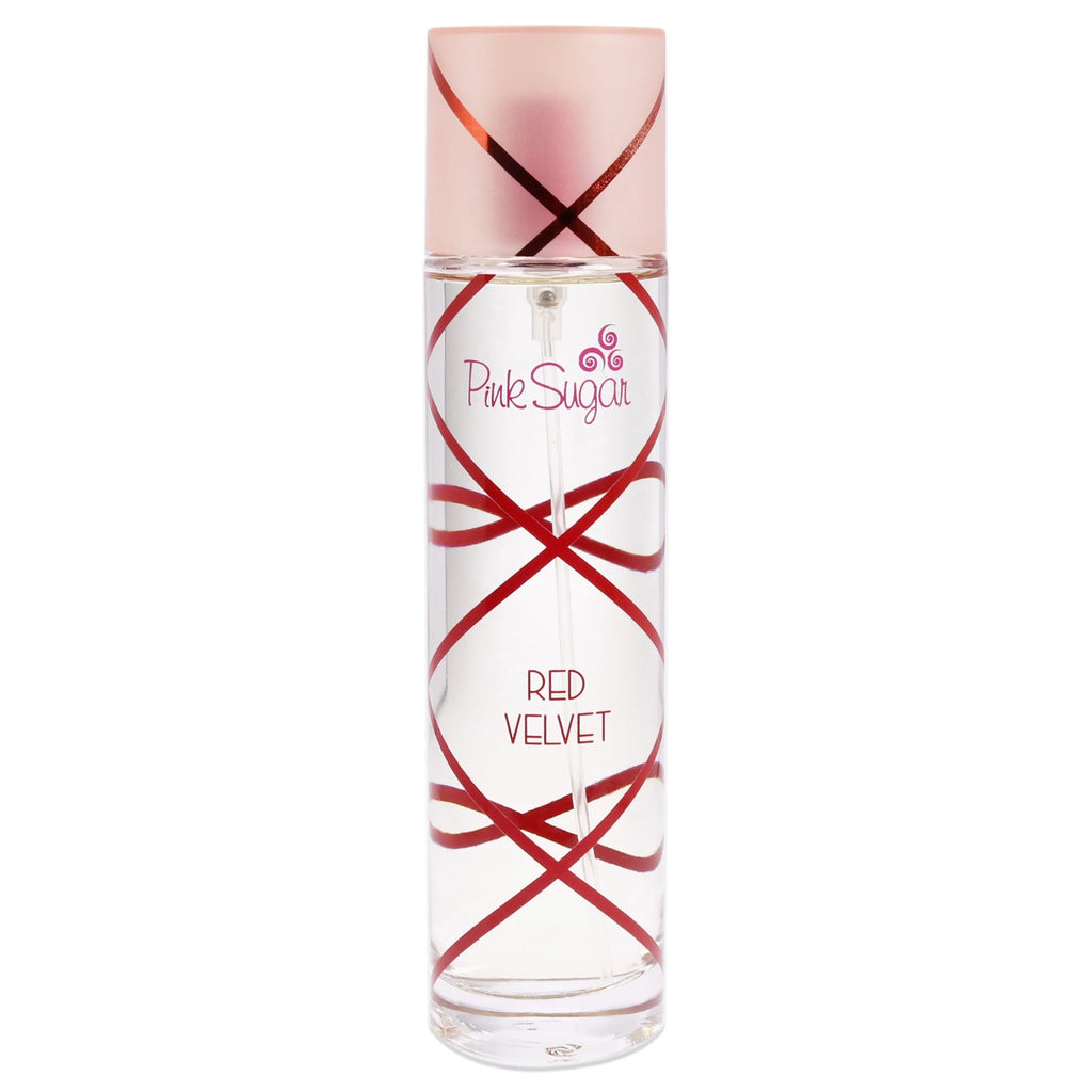 Pink Sugar Red Velvet for Women - 3.4 Oz Eau de Toilette Spray (Special Edition)