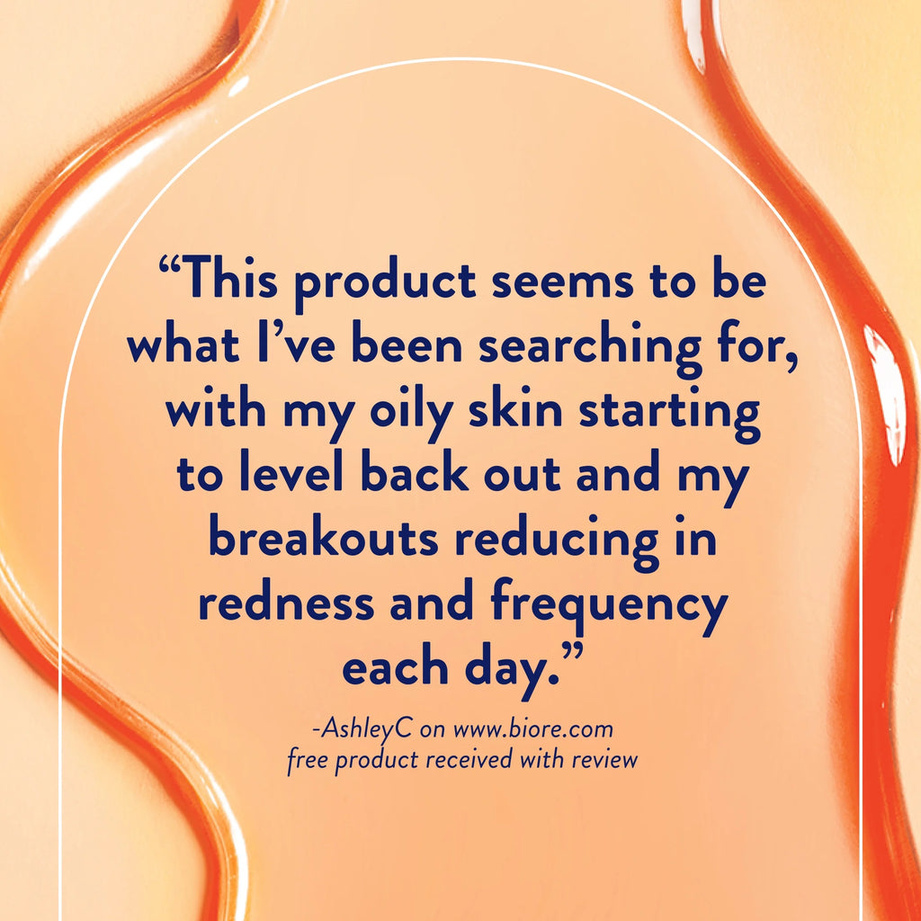 Biore Witch Hazel Face Wash Cleanser – Acne Prone Skin, 6.77 Fl Oz