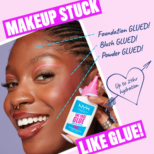 The Face Glue Primer | 1.18 Fl Oz | Long-Lasting, Sweat-Proof & Pore-Minimizing