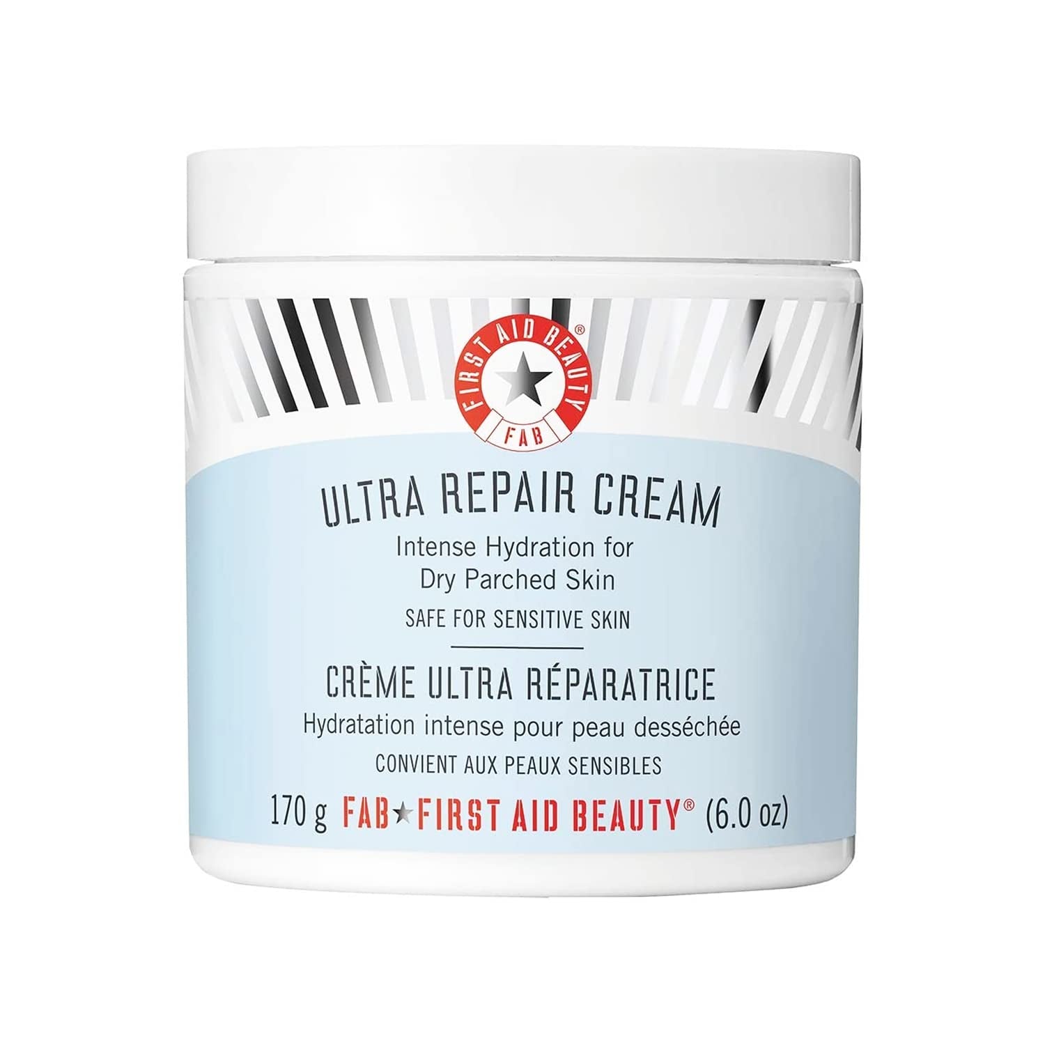 Ultra Repair Cream Intense Hydration Moisturiser for Face and Body – Rich Whipped Texture for Immediate Skin Hydration, 170.1G
