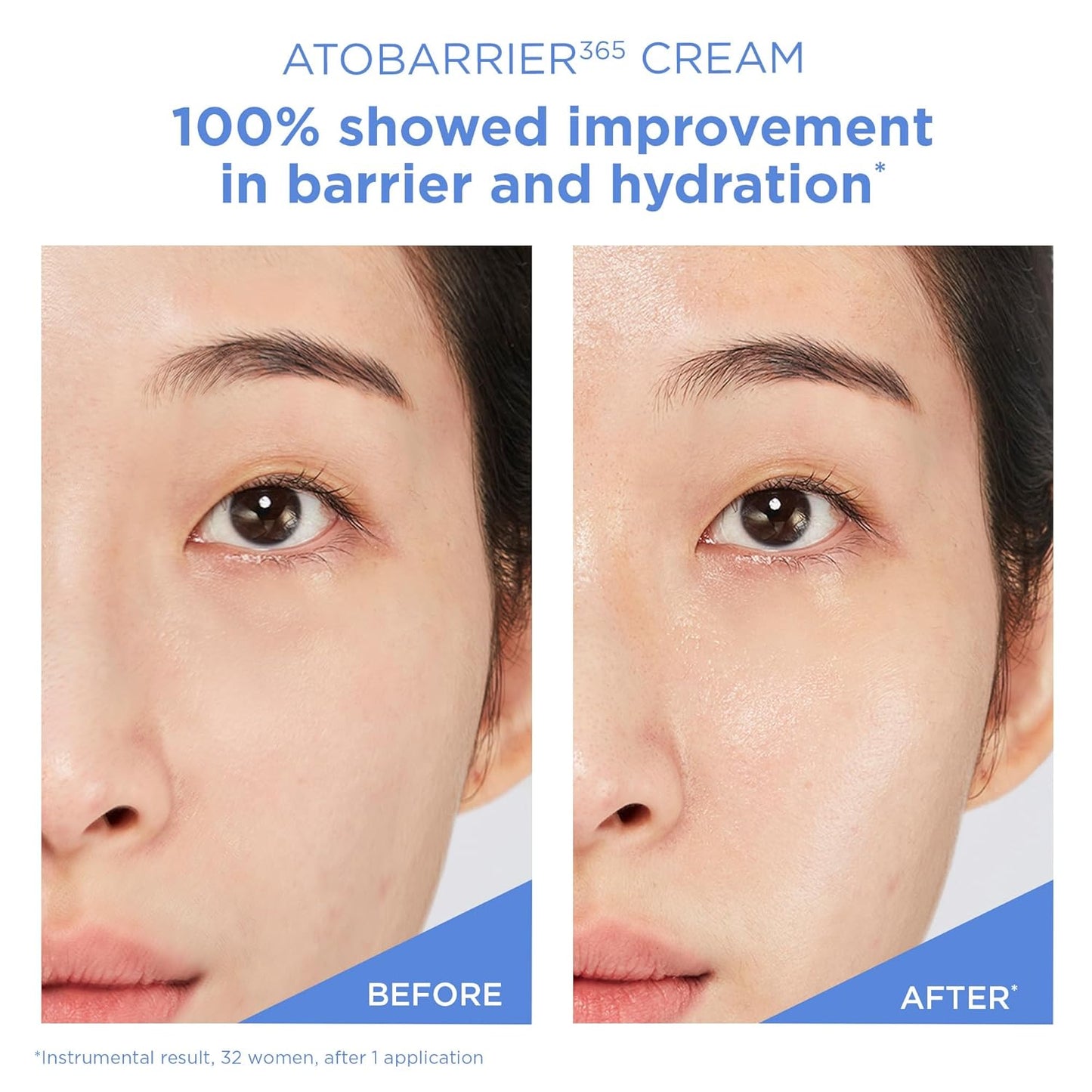 ATOBARRIER365 Cream with Ceramides, Korean Face Moisturizer for Barrier Repair | 120H Lasting Hydration, Ceramide Capsules, Dry & Sensitive Skin, Non-Comedogenic, 80 Ml / 2.70 Fl.Oz.