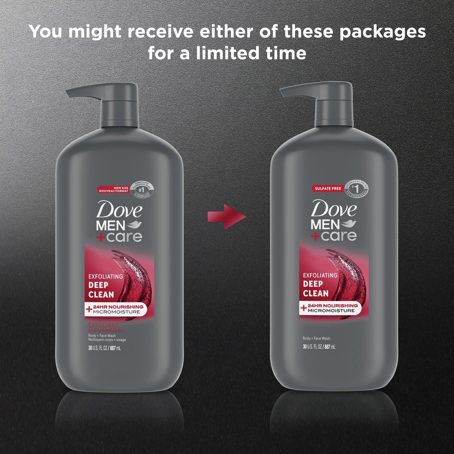 Exfoliating Deep Clean Face & Body Wash for Men – Citrus & Cedarwood, 30 oz