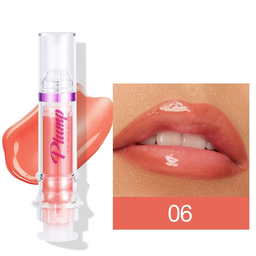 HandaiyanNew Tube Lip Rich Lip Color Slightly Spicy Lip Honey Lip Glass Mirror Face Lip Mirror Liquid Lipstick