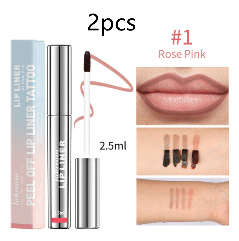 Lip liner Matte Finish No Stain On Cup Hook Line Lip Stick