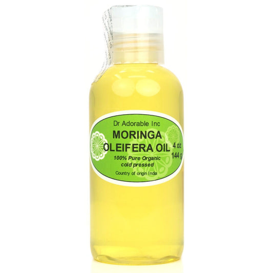 4 Oz Premium Organic Moringa Oleifera Oil 100% Pure Organic Skin Body Hair Care