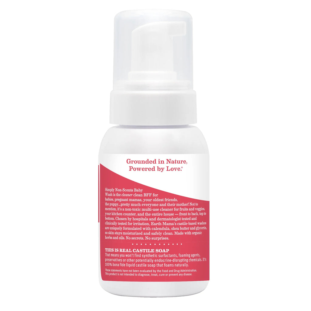 Organics Simply Non-Scents Baby Wash – Unscented, Gentle for Sensitive Skin, Newborn & Child – 5.3 oz