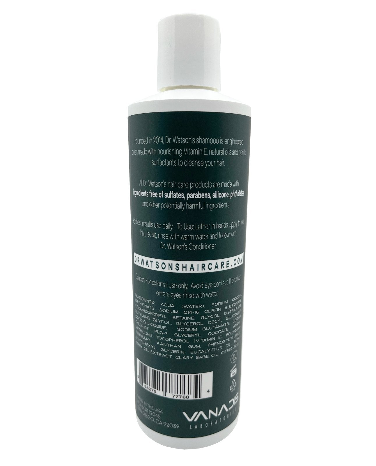 Dr. Watson’s pH Balanced Shampoo (16 oz)
