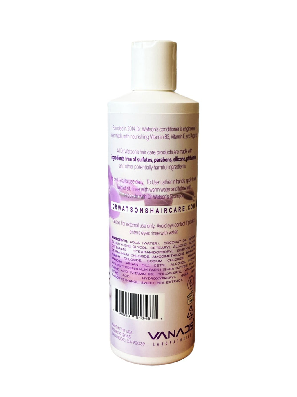 Dr. Watson's  Vitamin Rich Conditioner Sweet Pea  16 Oz.