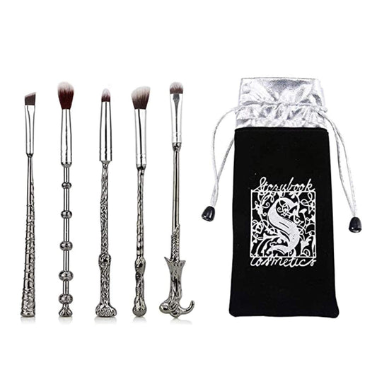 5Pcs Wand Makeup Brushes Set – Foundation, Blush, Concealer & Powder