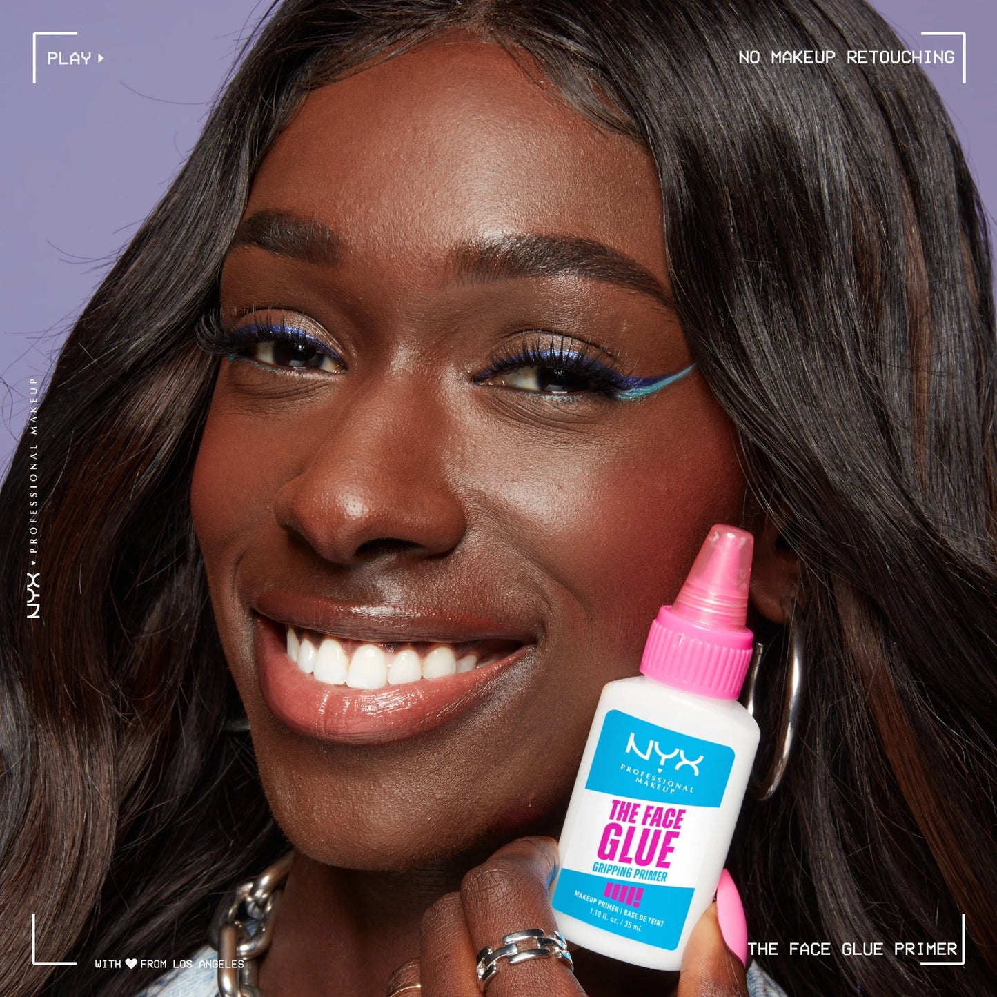 The Face Glue Primer | 1.18 Fl Oz | Long-Lasting, Sweat-Proof & Pore-Minimizing