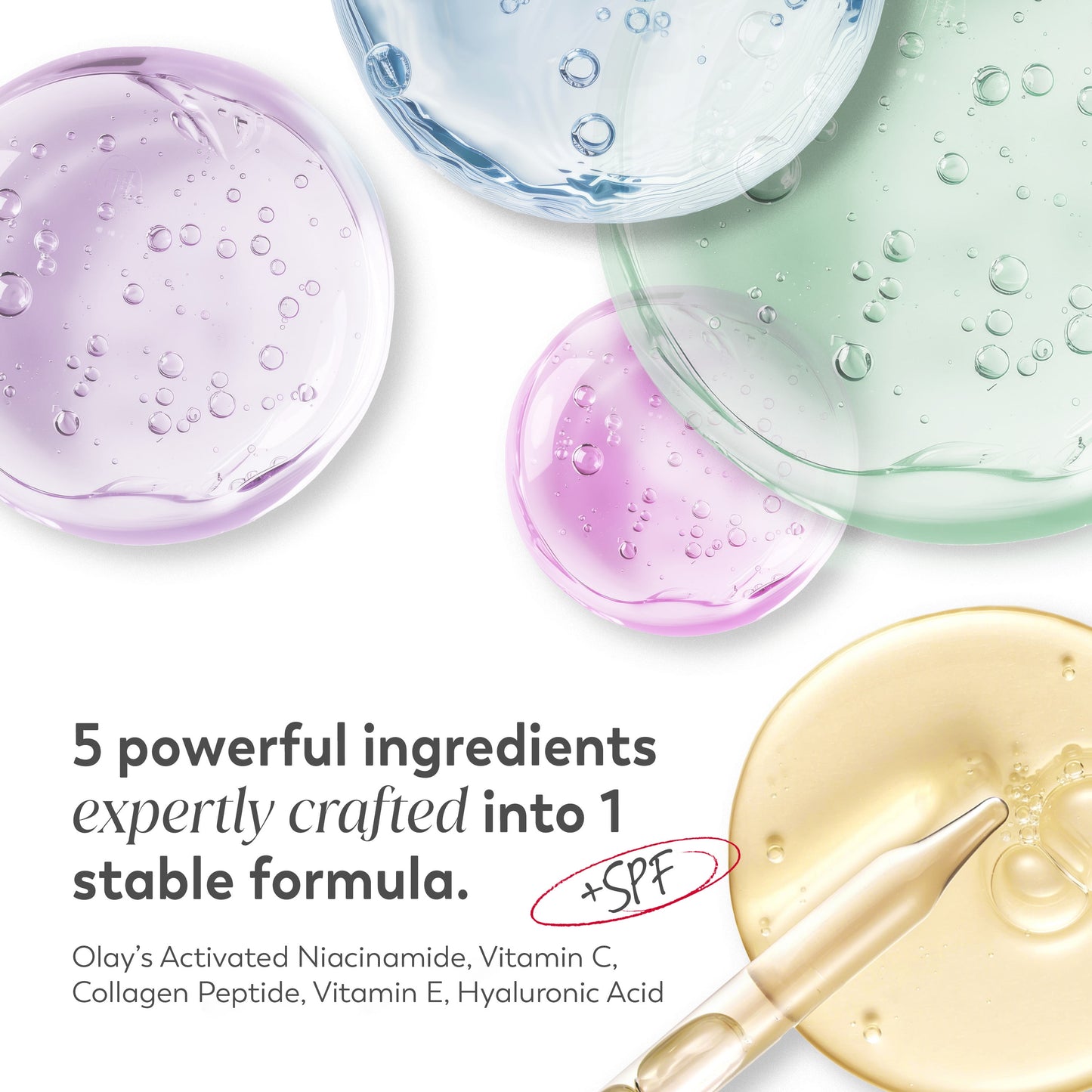 Olay Super Cream with Sunscreen SPF 30, Lightweight Face Moisturizer with Sun Protection, 5-in-1 Skin Care Benefits - Hydrating, Brightening, Firming - Niacinamide, Vitamin C, Collagen Peptide, 1.7oz