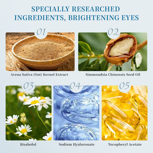 CAIGAIBAI  Eye Cream.Simmondsia Chinensis Seed Oil And Caffeine