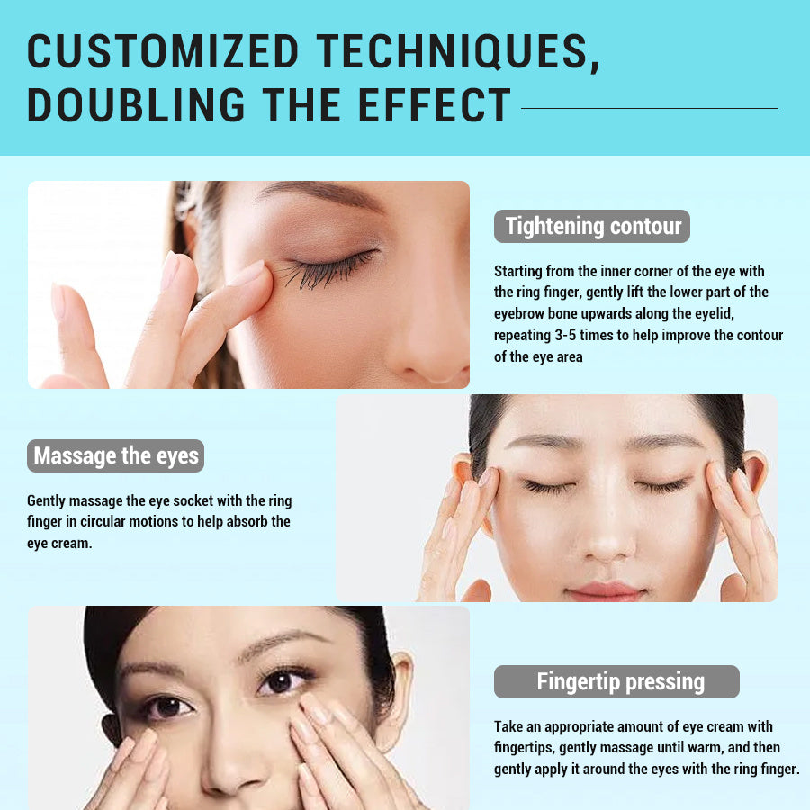 CAIGAIBAI  Eye Cream.Simmondsia Chinensis Seed Oil And Caffeine